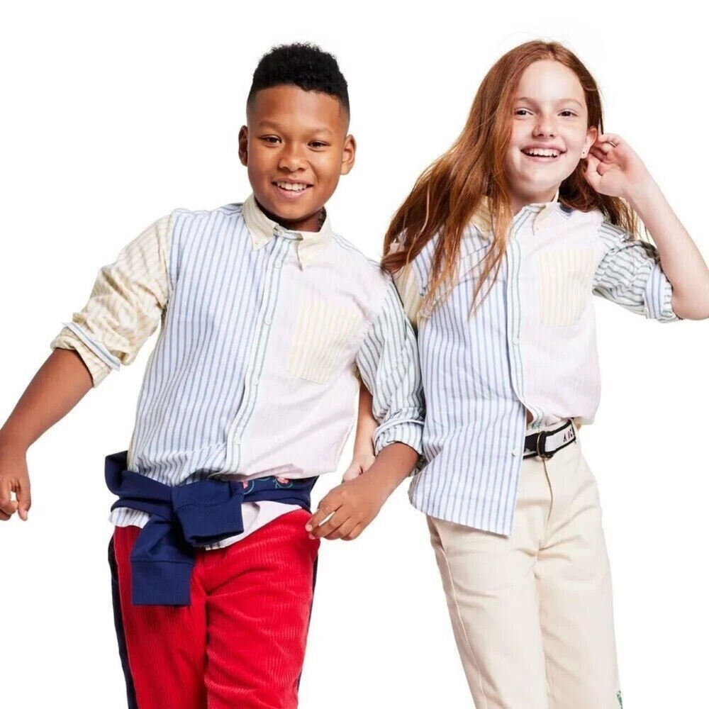 Rowing Blazers Striped Button-Up Shirts for Kids - Picture 1 of 4